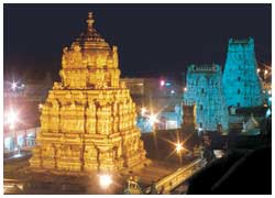 Golden Triangle Tour with Tirupati & Puttaparthy